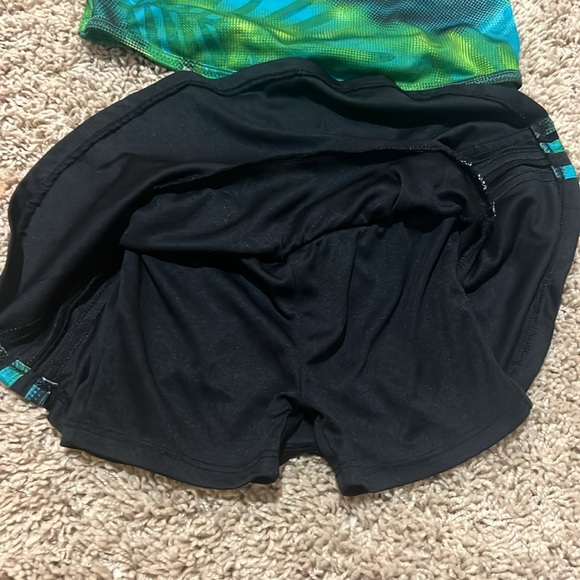 adidas 2T tennis outfit green print - Picture 7 of 7